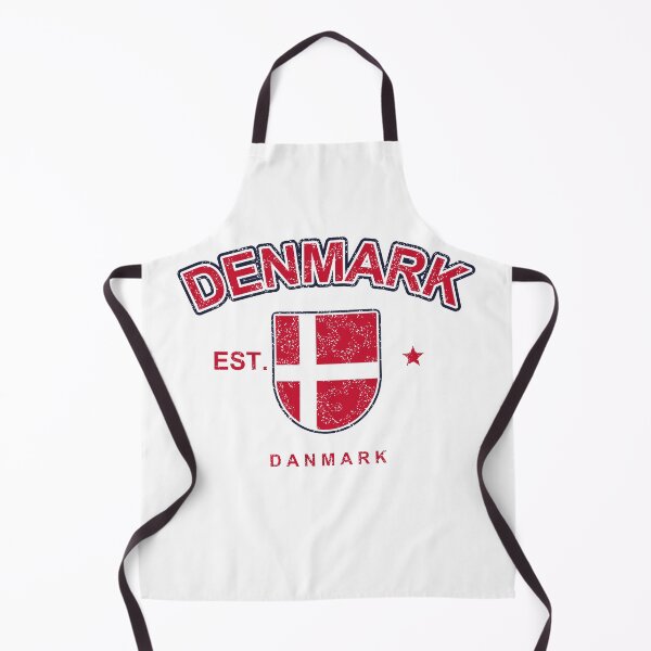 Item preview, Vintage Denmark Varsity Flag Shield – Retro Danish Pride designed and sold by youngVl.