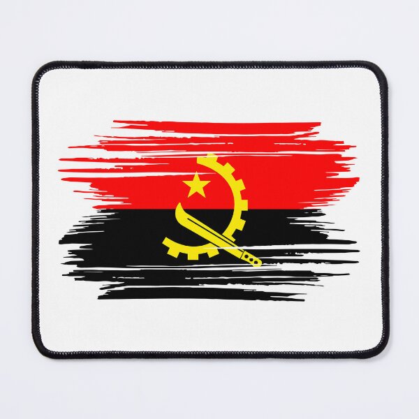 Item preview, Distressed Angola Flag AO designed and sold by shitpostee.