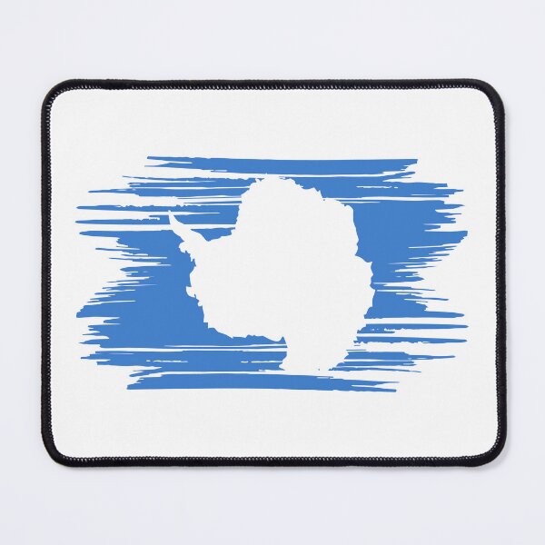 Item preview, Distressed Antarctica Flag AQ designed and sold by shitpostee.