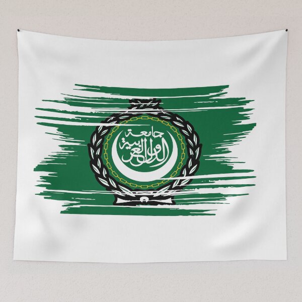 Item preview, Distressed Arab League Flag AL designed and sold by shitpostee.