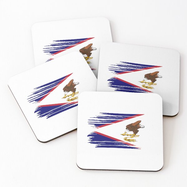 Item preview, Distressed American Samoa Flag AS designed and sold by shitpostee.