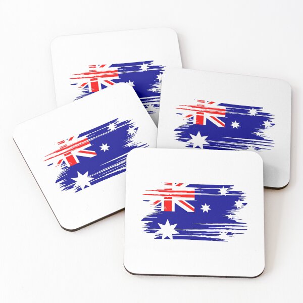Item preview, Distressed Australia Flag AU designed and sold by shitpostee.