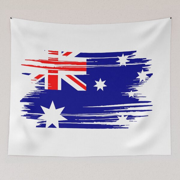 Item preview, Distressed Australia Flag AU designed and sold by shitpostee.