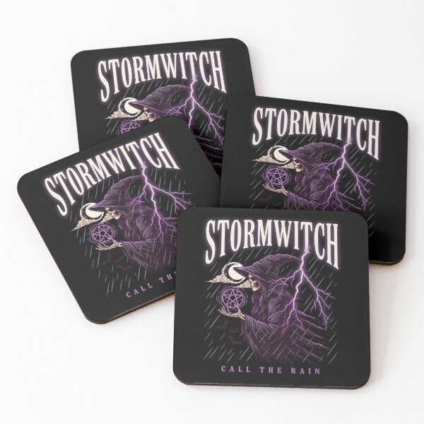 Item preview, Stormwitch Halloween Design – Lightning & Hooded Witch Graphic Tee v20 designed and sold by DarylWelsh2024.