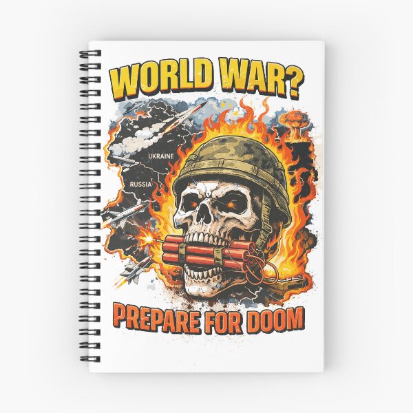 Item preview, World War Prepare For Doom Skull Poster designed and sold by Matinez Pink.