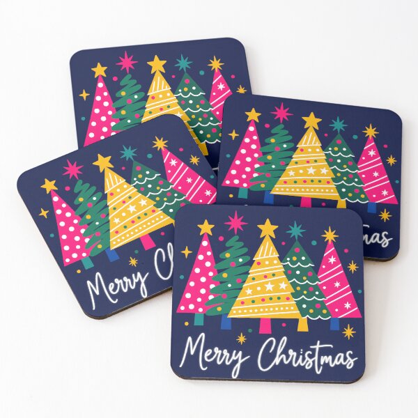 Item preview, Colorful Abstract Christmas Trees art,brafdesign designed and sold by Brafdesign.