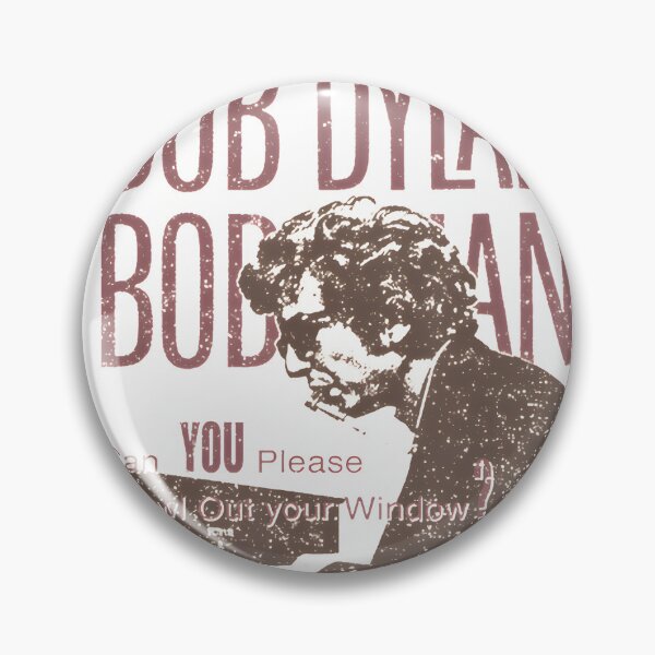 Item preview, Bob Dylan Inspired Crawl Out Your Window Retro Music Design designed and sold by jlkavel7.