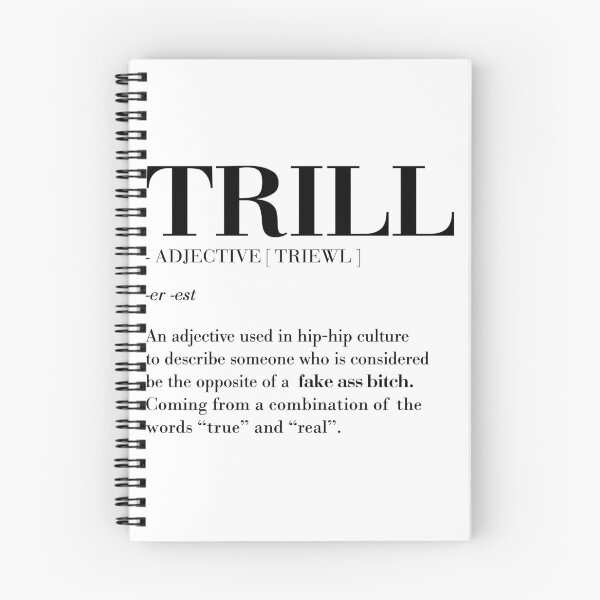 Item preview, Trill Verb designed and sold by Profashionall.