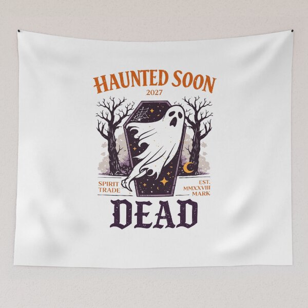 Item preview, Haunted Soon Dead Spirit Trade Coffin Poster designed and sold by Matinez Pink.