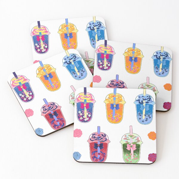 Item preview, Sailor Moon Boba Sticker Pack designed and sold by NilsMitchell.