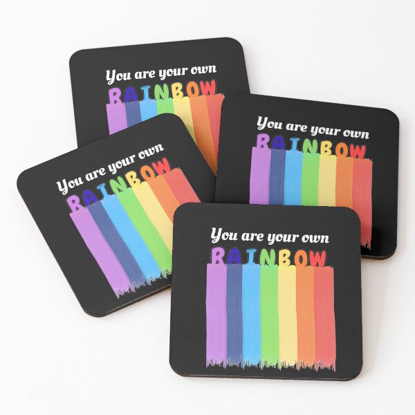Item preview, You are your own rainbow colorful doodle  designed and sold by DoneAndDusted.