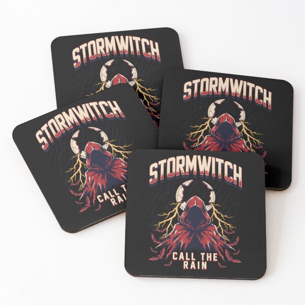 Item preview, Stormwitch Halloween Design – Lightning & Hooded Witch Graphic Tee v21 designed and sold by DarylWelsh2024.