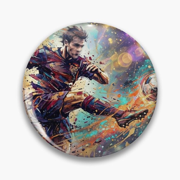 Item preview, Cosmic Expressionist Soccer Player Shot designed and sold by JonelleTshirts.