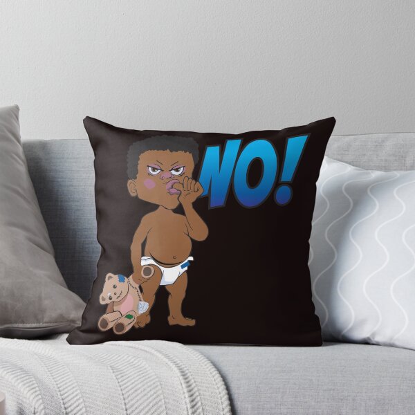 Item preview, Angry black toddler saying "NO!" designed and sold by Lobo-36.