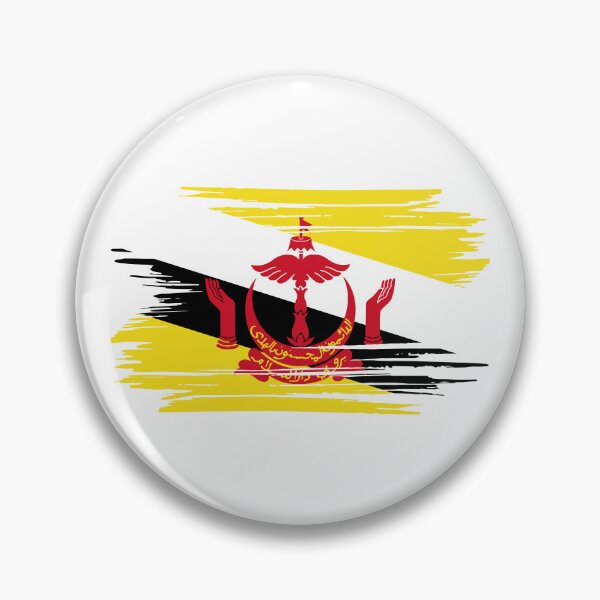 Item preview, Distressed Brunei Flag BN designed and sold by shitpostee.