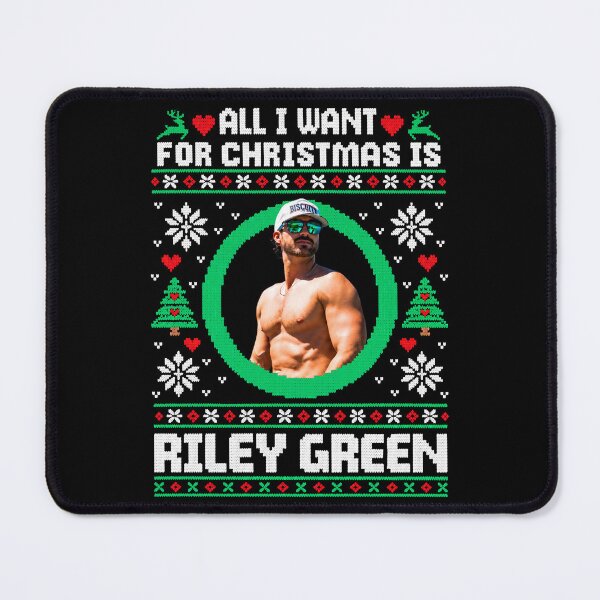 Item preview, All I Want For Christmas Is Riley Green Funny Country Music Ugly Sweater designed and sold by jundobays.