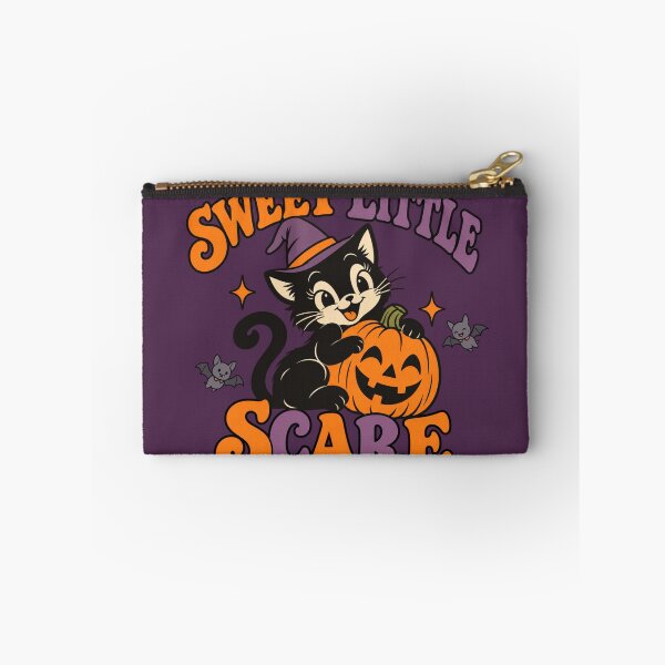 Item preview, Sweet Little Scare Cute Halloween Black Cat designed and sold by HANG ON STUDIO .