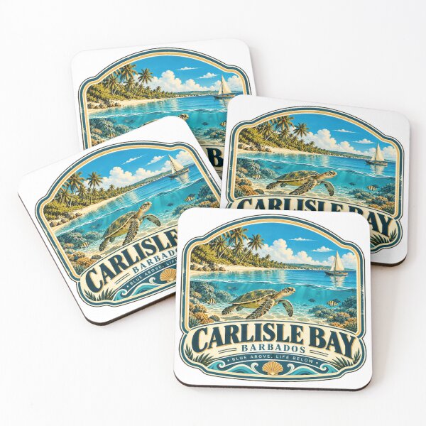 Item preview, Carlisle Bay Barbados Blue Above, Life Below Tropical Vacation Caribbean Travel Souvenir designed and sold by JasonStars123.