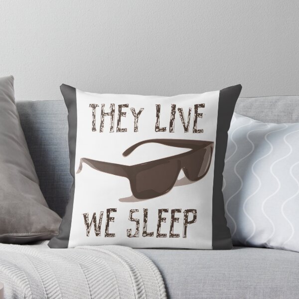 Item preview, They Live They Live We Sleep Surreal Social Commentary Design designed and sold by arabibenrahou.