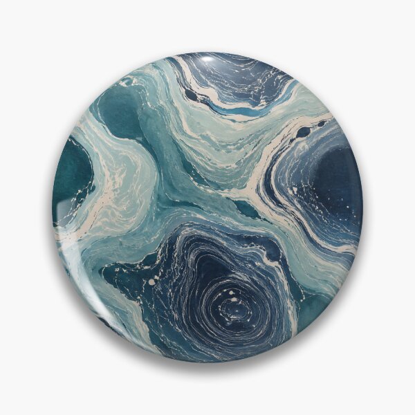 Item preview, Vintage Endpaper Prints Fluid Marble Veining Mineral Abstractions designed and sold by PinUpPizzazz.