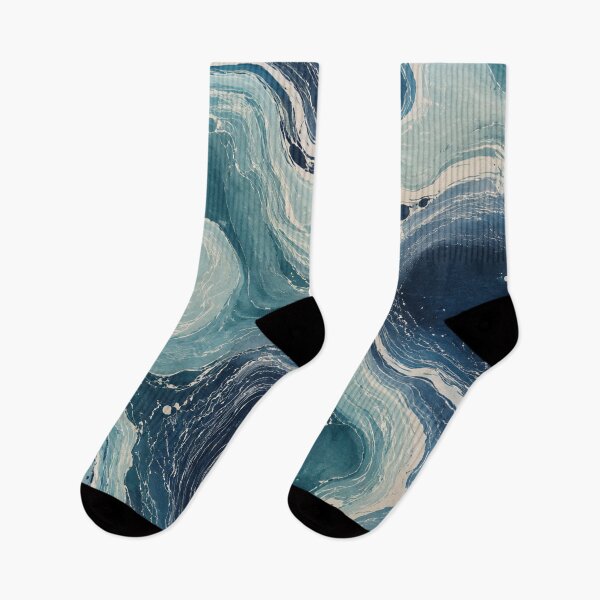 Item preview, Vintage Endpaper Prints Fluid Marble Veining Mineral Abstractions designed and sold by PinUpPizzazz.