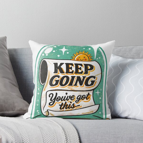 Item preview, Keep Going You've Got This Glass Jar Poster designed and sold by Matinez Pink.
