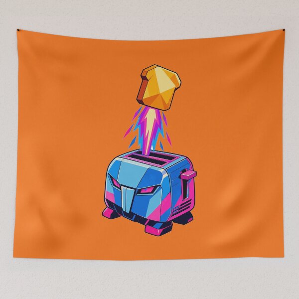 Item preview, Rocket Toast Battle Toaster designed and sold by KungPowUnicorn.
