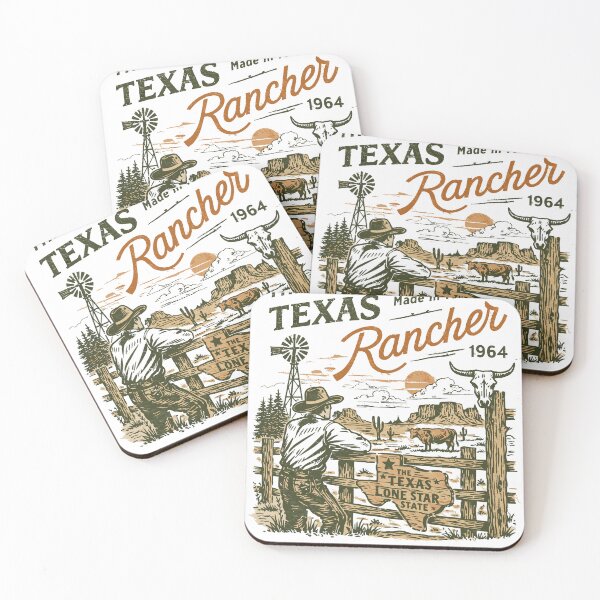 Item preview, The Texas Rancher Wild Texas West Poster designed and sold by Matinez Pink.