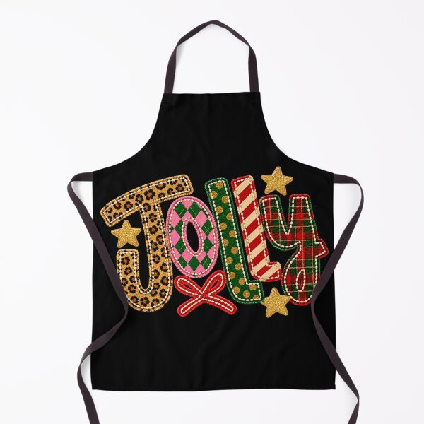 Item preview, Jolly Patchwork Christmas Lettering with Gold Stars designed and sold by NgumohaLanke.