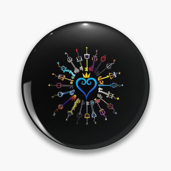 Item preview, Crowns Hearts Emblem Keys Weapons Collection designed and sold by GumiiPop.