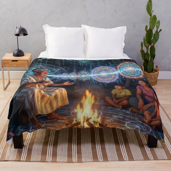 Item preview, Ancestral Wisdom · Shamanic Journey | Sacred Visionary Psychedelia designed and sold by RoninGangStudio.