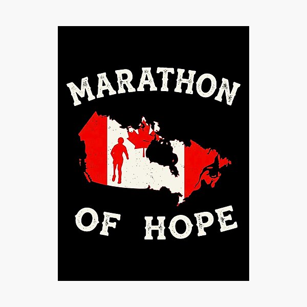 Item preview, Terry Fox Marathon of Hope Retro Running designed and sold by tinydreams10.