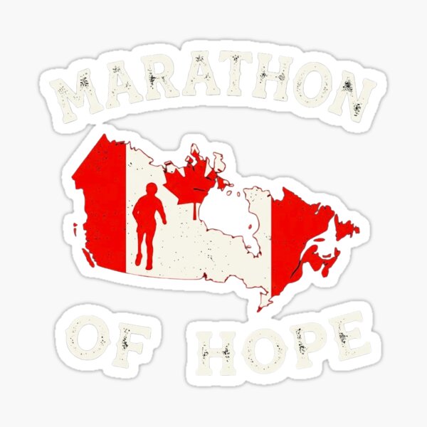 Item preview, Terry Fox Marathon of Hope Retro Running designed and sold by tinydreams10.