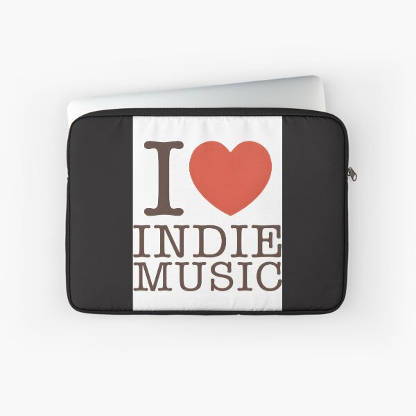 Item preview, I Love Indie Music Graphic Design for Fans and Enthusiasts designed and sold by lalodg.