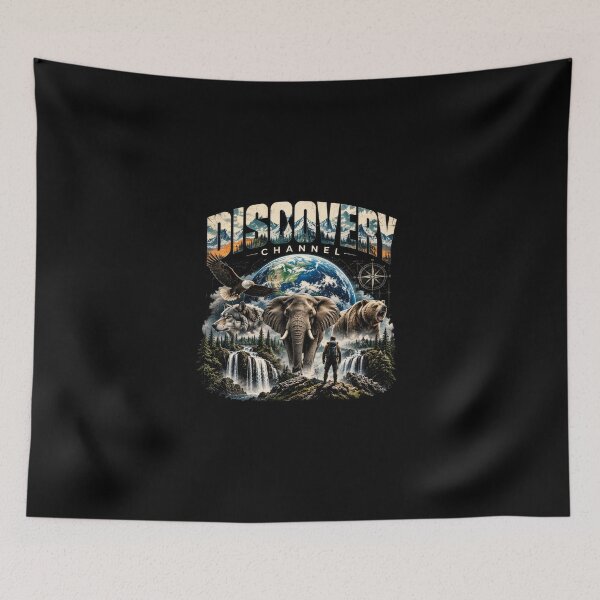 Item preview, Wildlife Discovery Adventure – Elephant Bear Wolf Eagle Wilderness Nature Art designed and sold by Abidel.