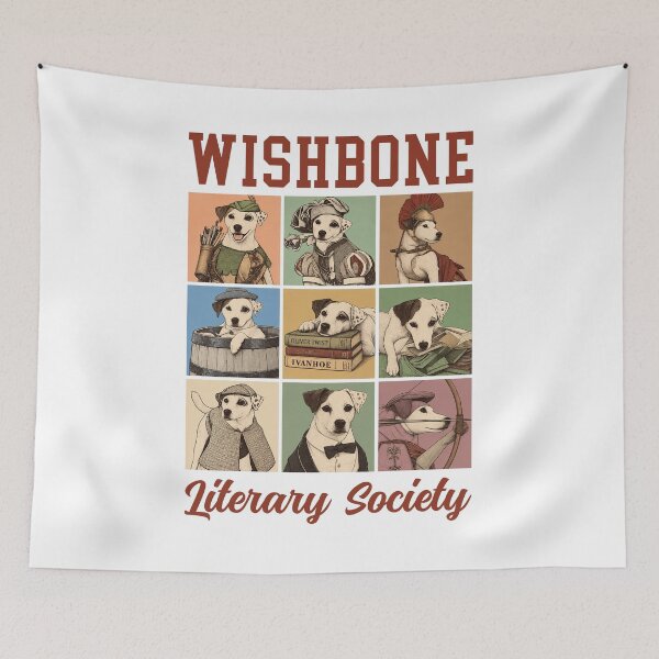 Item preview, Wishbone Literary Society Book Lover designed and sold by studio-ssaam.