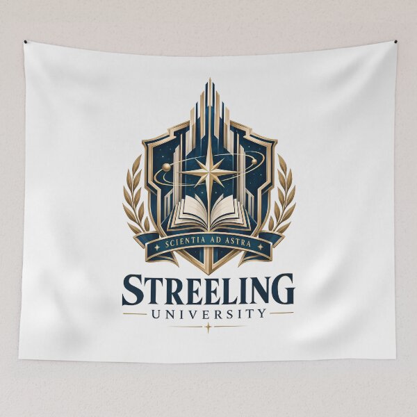 Item preview, Streeling University Crest | Isaac Asimov Foundation Universe designed and sold by Extravanganzza.