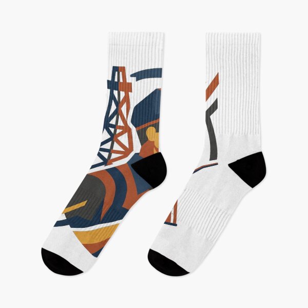 Item preview, oilers — Minimal geometric designed and sold by DigitalGraphic1.