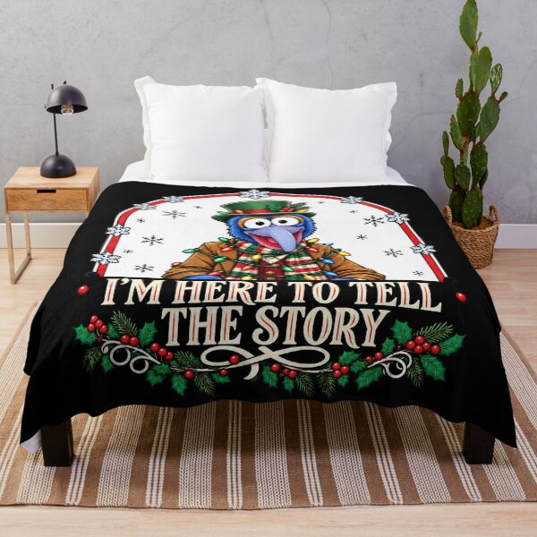 Item preview, Muppet Christmas Carol I'm Here To Tell The Story Gonzo- Christmas designed and sold by jundobays.