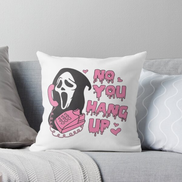 Item preview, No You Hang Up Ghostface Scream Movie Horror Halloween Ghost Halloween designed and sold by InVeinTshirt.