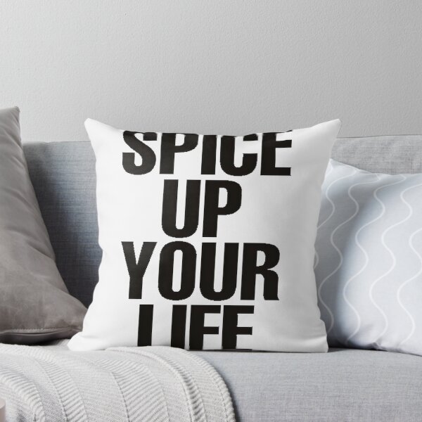 Item preview, Spice Up Your Life Bold Black Typography Design designed and sold by McButterfly.
