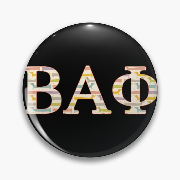 Item preview, Beta Alpha Phi Greek Letters Classic Fraternity Sorority Design designed and sold by McButterfly.