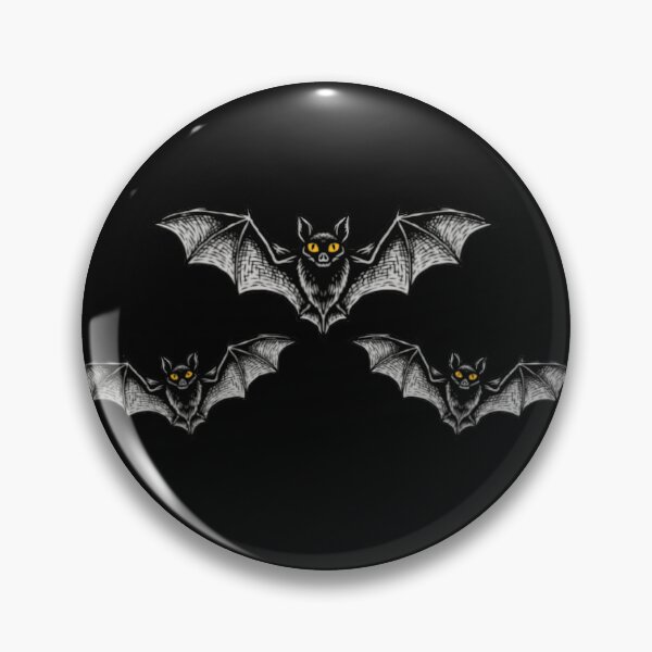 Item preview, Vintage Bats Engraved Style Halloween Gothic Black Spooky designed and sold by Zizo-DR44.