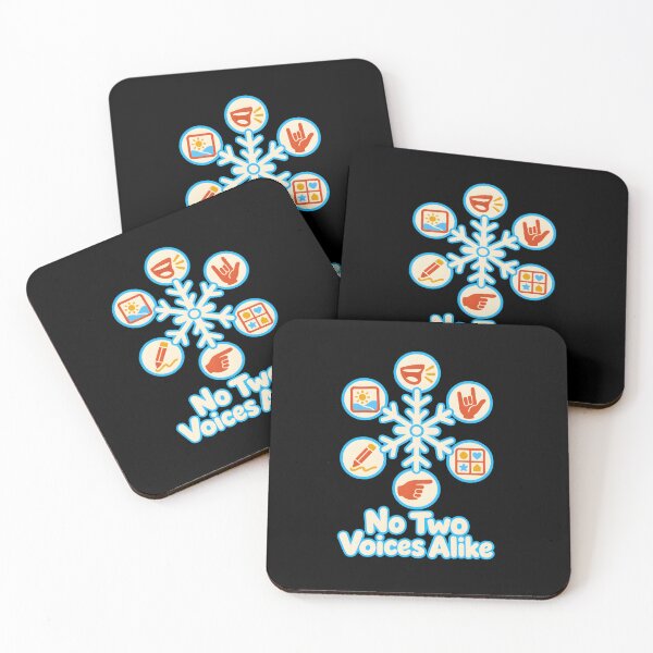 Item preview, No Two Voices Alike Snowflake - Speech Therapy SLP AAC Winter designed and sold by suechtmpoa.