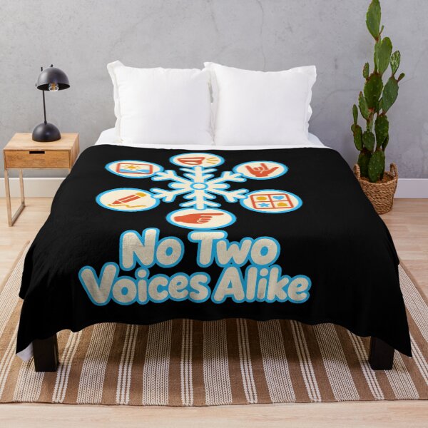 Item preview, No Two Voices Alike Snowflake - Speech Therapy SLP AAC Winter designed and sold by suechtmpoa.