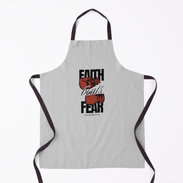 Item preview, Faith Beats Fear Christian Boxing Design designed and sold by Motv8byHim.