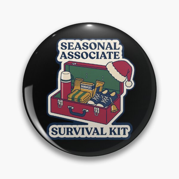 Item preview, Seasonal Associate Survival Kit - Retail Gift designed and sold by TheCalmEdit.