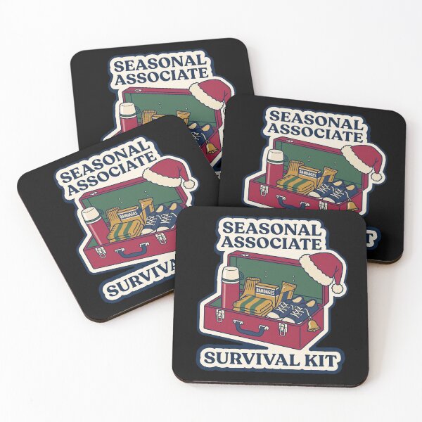 Item preview, Seasonal Associate Survival Kit - Retail Gift designed and sold by TheCalmEdit.