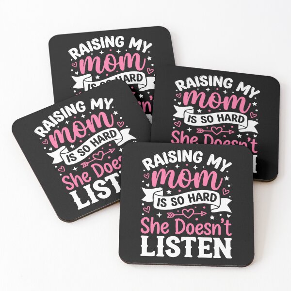 Item preview, Raising My Mom is So Hard She Doesn't Listen Funny designed and sold by charoen-design.