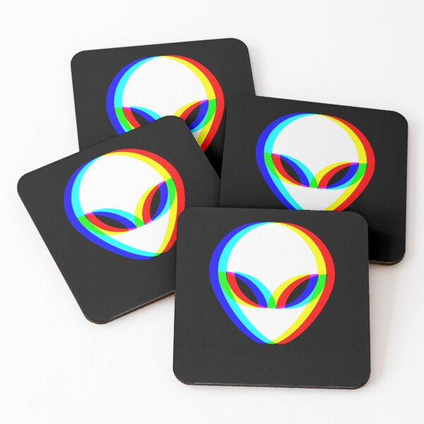 Item preview, Retro Trippy Alien Rave designed and sold by charoen-design.